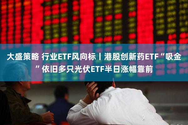 大盛策略 行业ETF风向标丨港股创新药ETF“吸金”依旧多只光伏ETF半日涨幅靠前